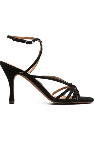 Ralph Lauren 100mm strap-detailed leather sandals