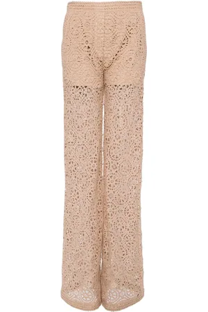 Elie saab Macramé trousers