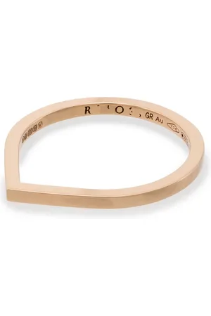 Repossi 18kt rose gold thin band ring