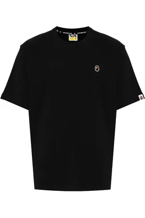 A Bathing Ape Appliqu?? logo T-shirt