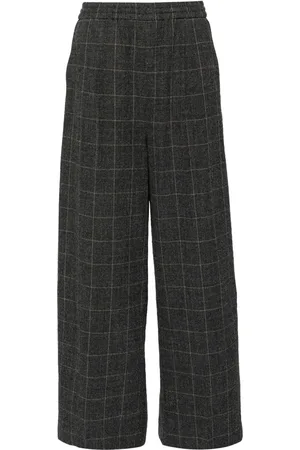 JUUN.J Checked straight trousers