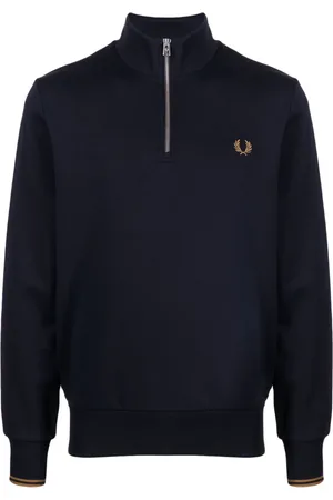 Fred Perry Logo-embroidered cotton sweatshirt