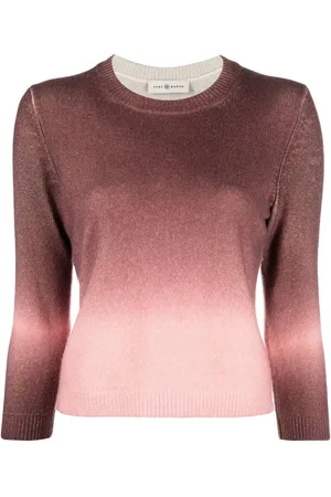 Tory Burch Ombré-effect cashmere jumper
