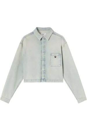 AMBUSH Logo-appliqué denim jacket