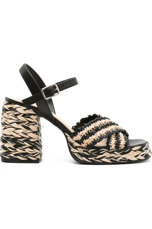 Castaner Vicen 95mm raffia sandals