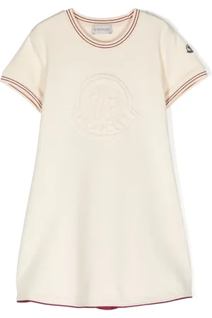 Moncler Logo-appliqué cotton dress