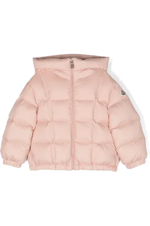 Moncler Logo-appliqué hooded padded jacket