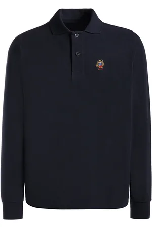 Bally Logo-embroidered piqué polo shirt