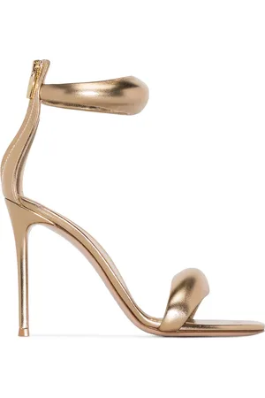 Gianvito Rossi 105mm Bijoux leather sandals