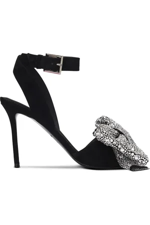 Balmain 95mm Ruby rhinestone-embellished sandals