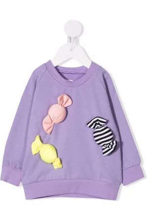 Wauw Capow by Bangbang Candy-appliquéd jersey sweatshirt