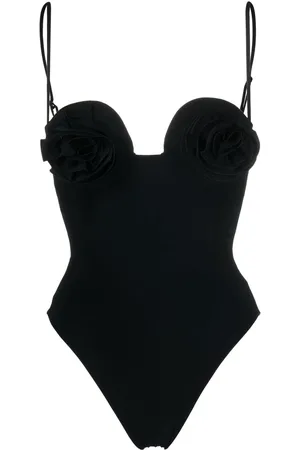 MAGDA BUTRYM Appliqué detail swimsuit