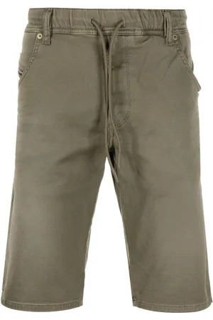 Diesel Drawstring-waist denim shorts