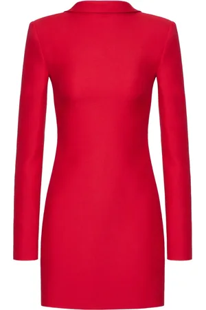 VALENTINO GARAVANI Mock-neck low-back dress