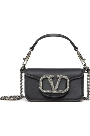 VALENTINO GARAVANI Micro Locò embellished shoulder bag