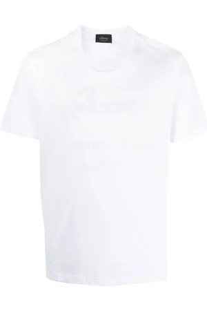 BRIONI Logo-appliqué cotton T-shirt