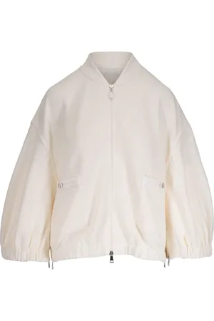 Moncler Bouclé bomber jacket