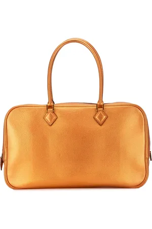Hermès 2004 Metallic Chevre Coromandel Plume Elan 28 handbag