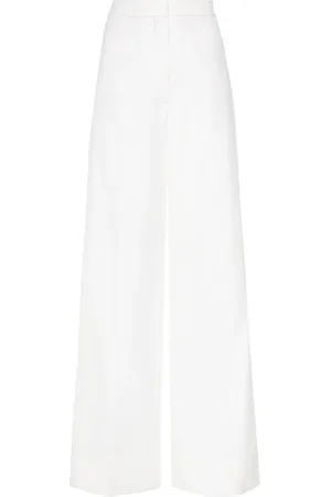 Stella McCartney Wide-leg wool trousers