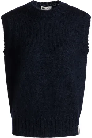 Bally Logo-patch knitted top