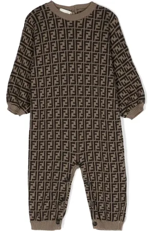 Fendi FF-logo knitted pajamas