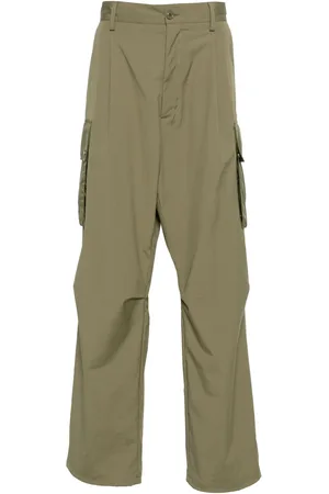 Moncler Appliqu??-logo cargo trousers