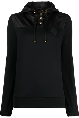 Gucci Crest-appliqu?? panelled hoodie