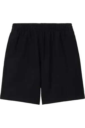 Burberry Logo-appliqué cotton shorts