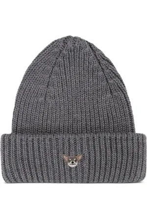 PELO FOUNDATION Dog-appliqué beanie