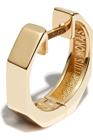 LUIS MORAIS 14kt yellow huggie earring