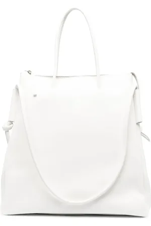 MARSÈLL Large trapeze leather tote bag