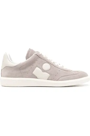 Isabel Marant Bryce panelled suede sneakers