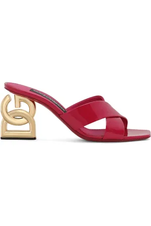 Dolce & Gabbana 3.5 75mm DG-heel sandals