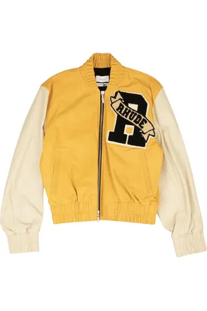 Rhude Logo-appliqué bomber jacket