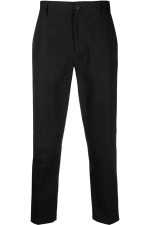 Maison Kitsuné Straight-leg cotton trousers