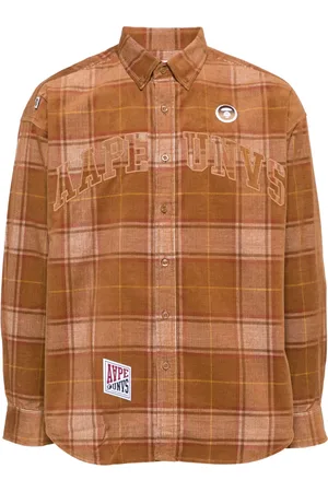 A Bathing Ape Logo-patch shirt