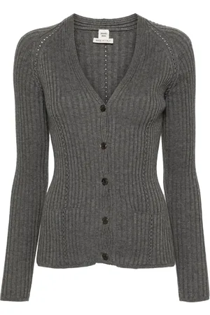 Hermès 2010s ribbed-knit cardigan
