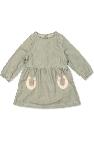 Stella McCartney Appliqué-detail cotton dress