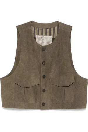 ZIGGY CHEN Crew-neck waistcoat