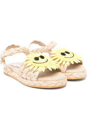 Stella McCartney Sun-appliqué slingback sandals