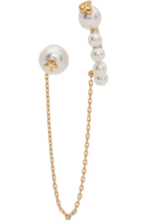 BAPY Signature Star Bolt motif earrings