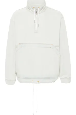 Maison Kitsuné Logo-patch denim jacket