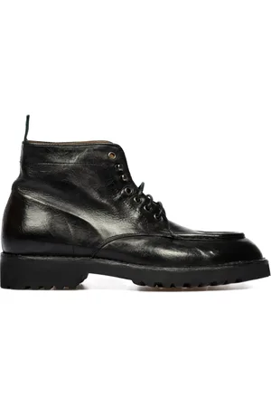Green george Leather boots