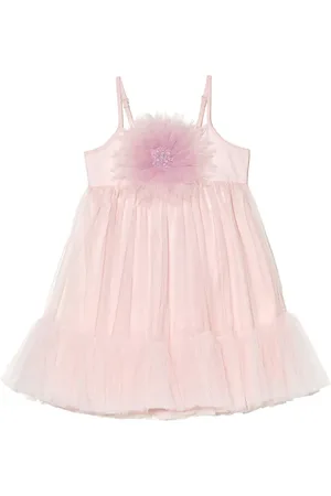 Tutu Du Monde Floral-appliqué tutu dress