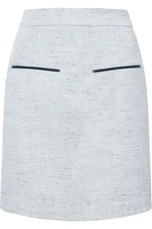 Proenza Schouler Judith mélange-effect skirt