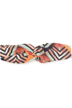 Lygia & Nanny Bethânia geometric-print headband