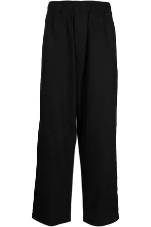 A Bathing Ape Logo-patch elasticated-waist trousers