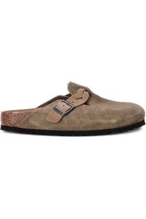 Birkenstock Boston suede slippers