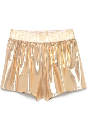 VERSACE Greca waistband swim shorts