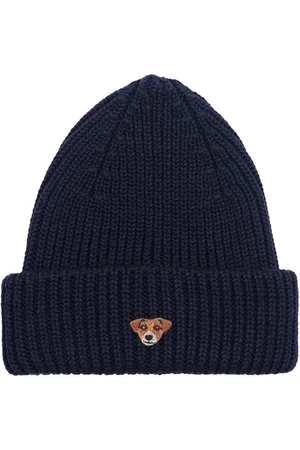 PELO FOUNDATION Dog-appliqué beanie